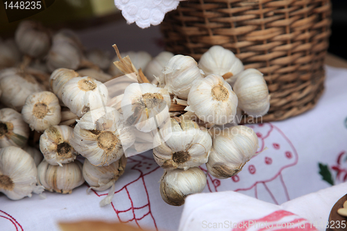 Image of Bunch of garlic