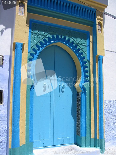 Image of Blue door #2