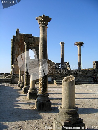 Image of Roman temple in Volubilis