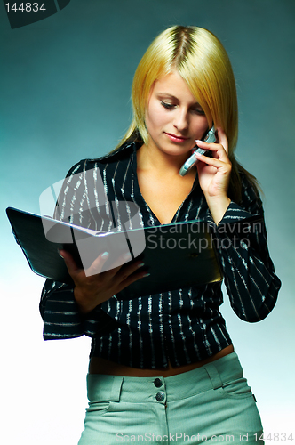 Image of Sexy Business Woman