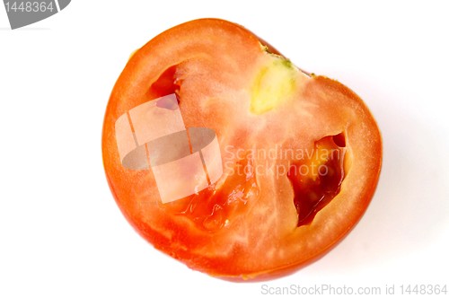 Image of Cutting a tomato