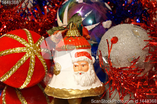 Image of decorations for a christmas tree