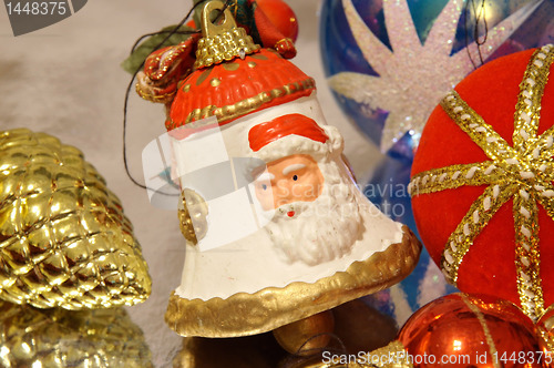 Image of decorations for a christmas tree