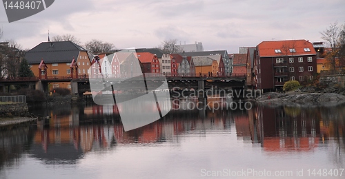 Image of Trondheim in autumn