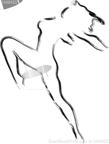 Image of Abstraction of the female body