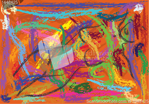 Image of Abstraction of the female body