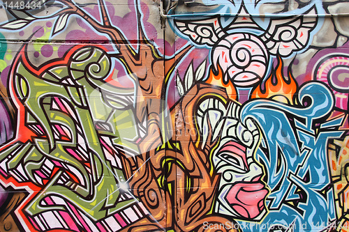 Image of Graffiti art in Australia