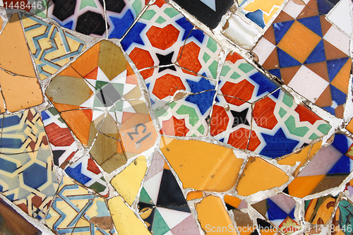 Image of Barcelona mosaic