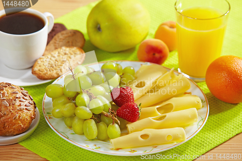 Image of healthy breakfast