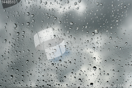 Image of raindrops