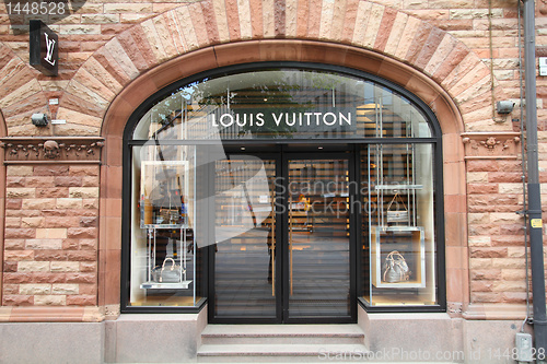 Image of Louis Vuitton luxury store