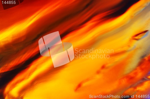 Image of Burning liquid