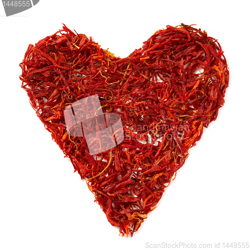 Image of saffron heart