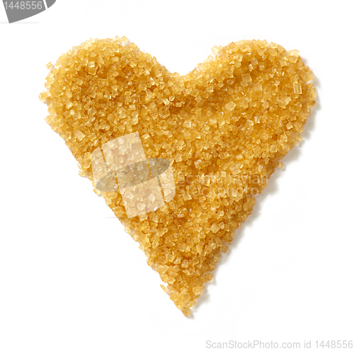 Image of brown sugar heart
