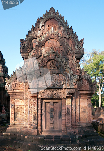 Image of The Banteay Srey Temple in Siem Reap, Cambodia