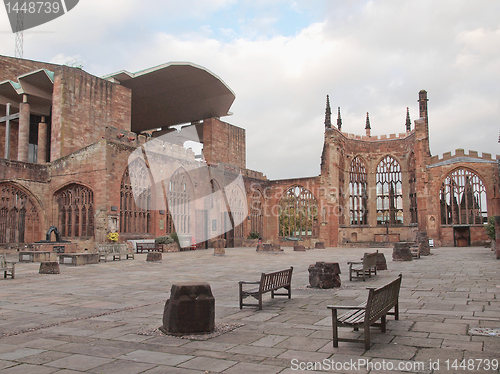 Image of Coventry Cathedral ruins