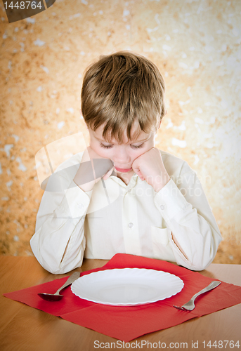 Image of empty plate