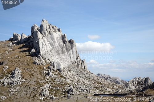 Image of Cliff on mountain Velebit - Croatia