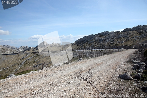 Image of Road on mountain Velebit - Croatia