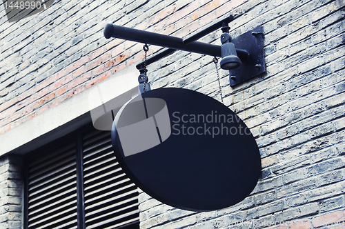 Image of Blank Signage