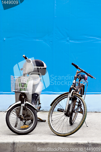 Image of Old Bikes