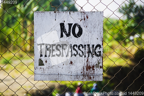 Image of No Trespassing Signage