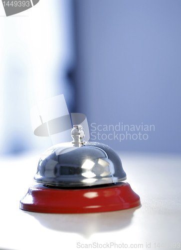 Image of Close up photo of a bell 