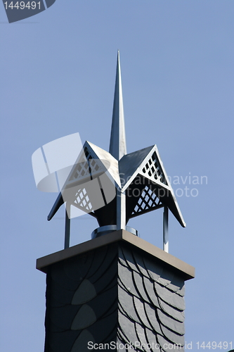 Image of ornate chimney hood