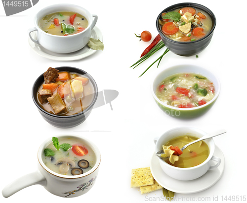 Image of Bowls Of Healthy Soup