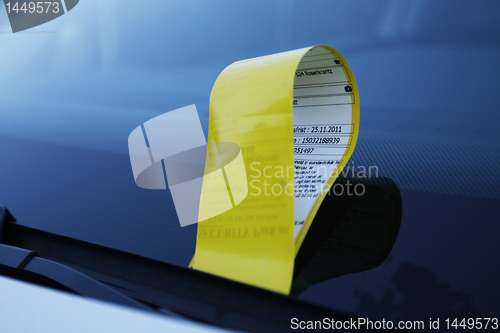 Image of Parking ticket