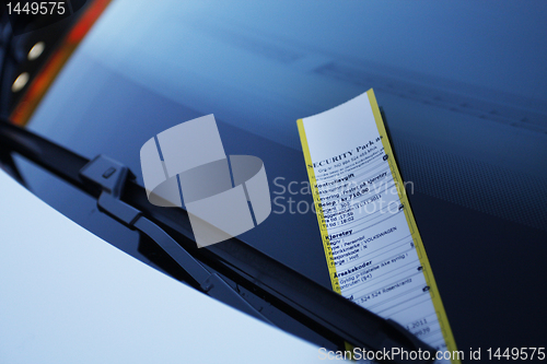 Image of Parking ticket