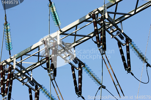 Image of High voltage mast