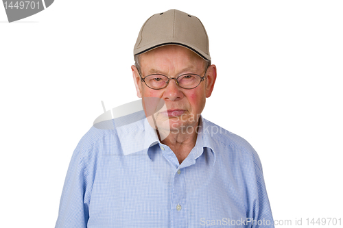Image of Male senior with cap