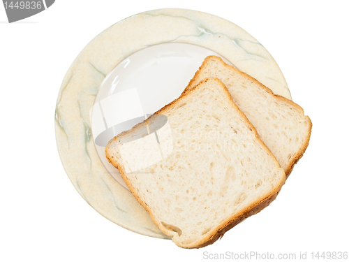 Image of bread at plate