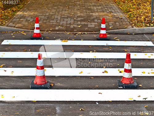 Image of crosswalk repair