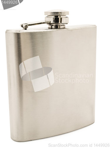 Image of metal flask