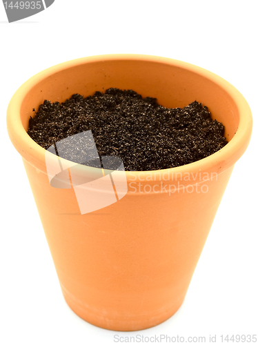 Image of pot with ground 