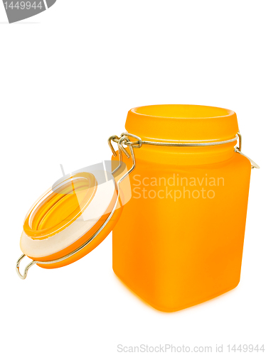 Image of decorative open jar