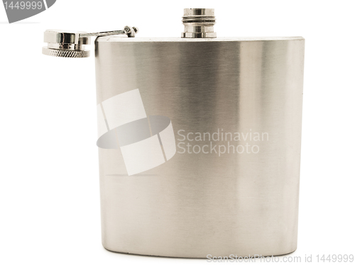 Image of metal flask