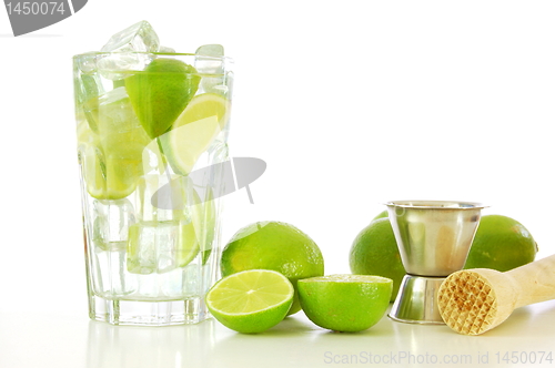 Image of Caipirinha and copyspace