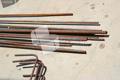 Image of reinforcement rods