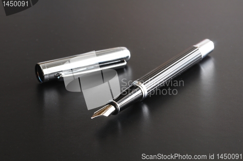 Image of black business pen