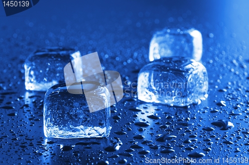 Image of ice cube macro