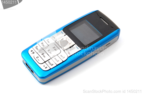 Image of isolated cell phone