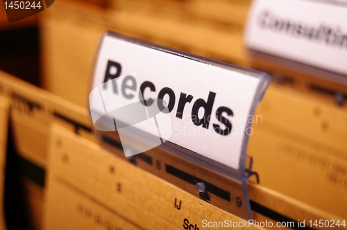 Image of records