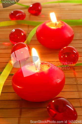 Image of romantic candle light