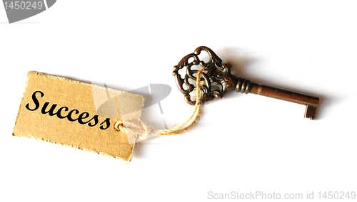 Image of key to success