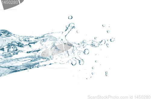 Image of water splash