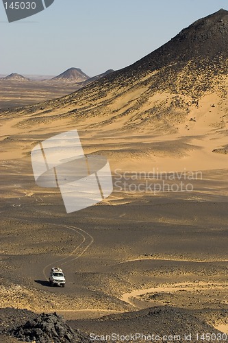 Image of Egypt black desert