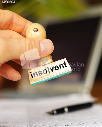 Image of insolvent